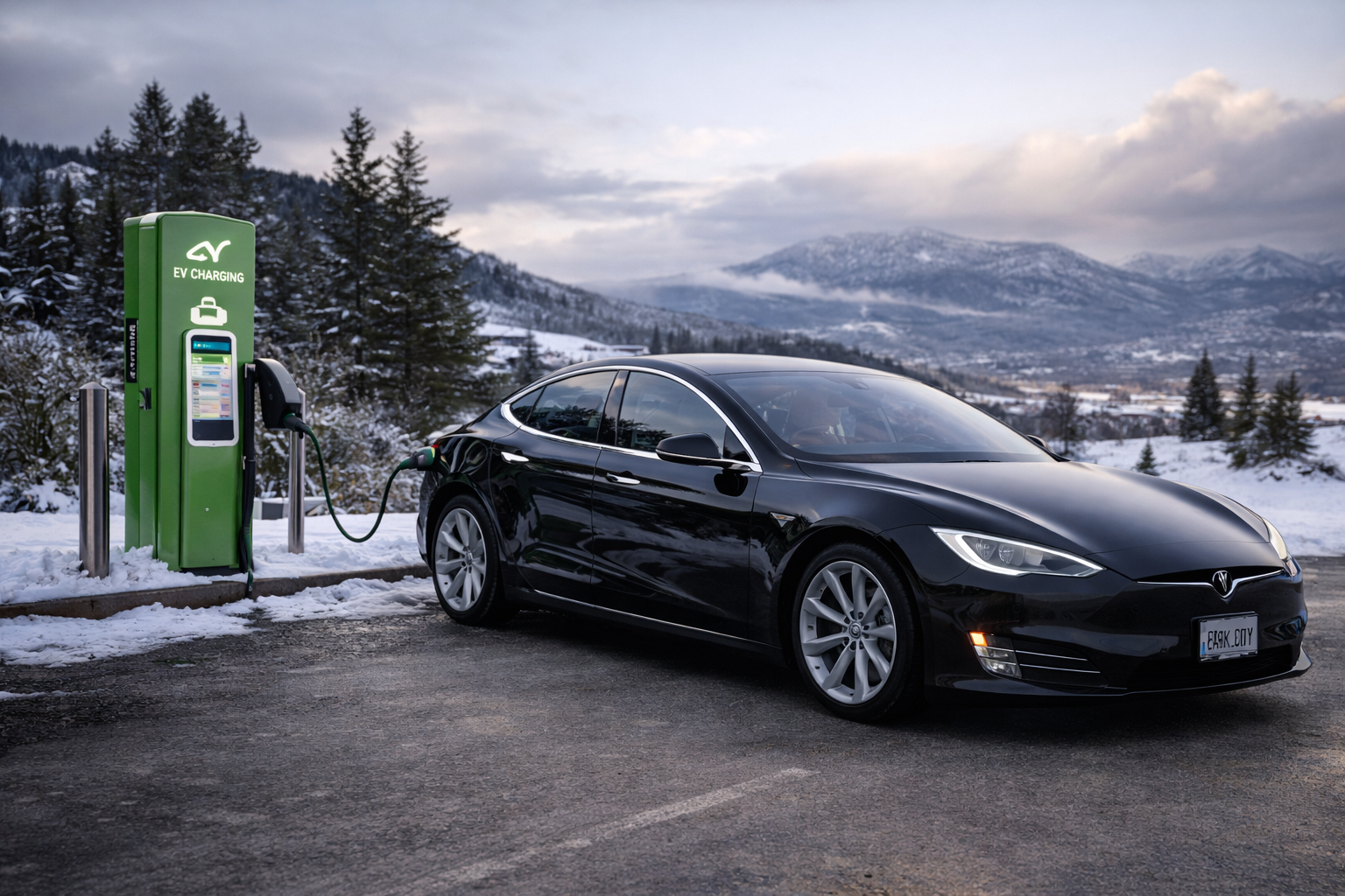 Tesla Charging Station